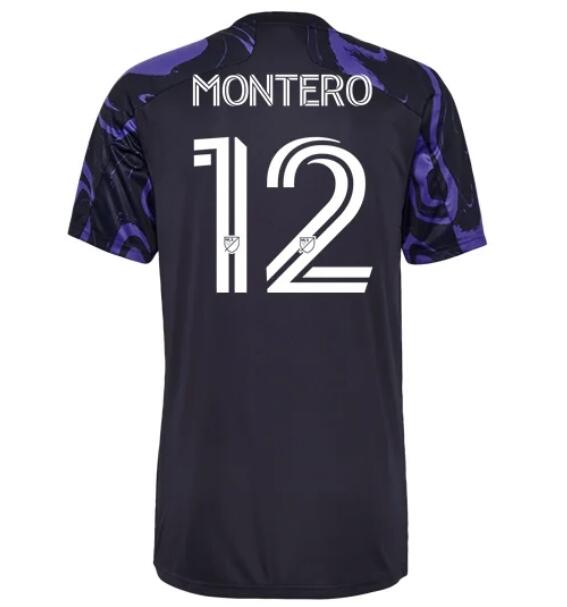 2021/22 Seattle Sounders Away Kit Soccer Jersey FREDY MONTERO #12